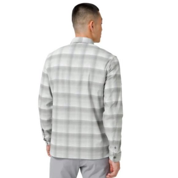 Lululemon Masons Peak Flannel Reflective Button Down Shirt - Picture 8 of 9